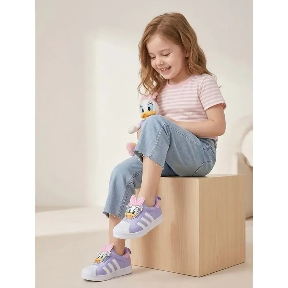 NIB❤️Adidas Disney Superstar 360 Daisy Duck sneaker shoes sz3